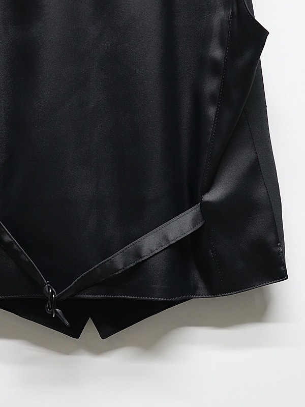 (ͽ���ʡ�5��6������ͽ��/THE ONENESS�������ͥ�/W-Satin Vest/Black