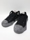 Maison MIHARA YASUHIRO/- PETERSON 23 - vintage color dyed original sole canvas low-top sneakers/BLK/BLK.