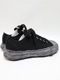 Maison MIHARA YASUHIRO/- PETERSON 23 - vintage color dyed original sole canvas low-top sneakers/BLK/BLK.