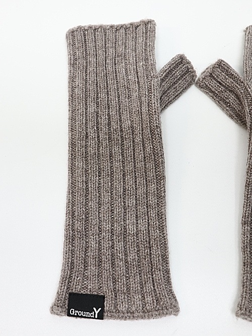 Ground Y饦ɥ磻/WASHABLE WOOL FINGERED ARM WARMER/MOCHA
