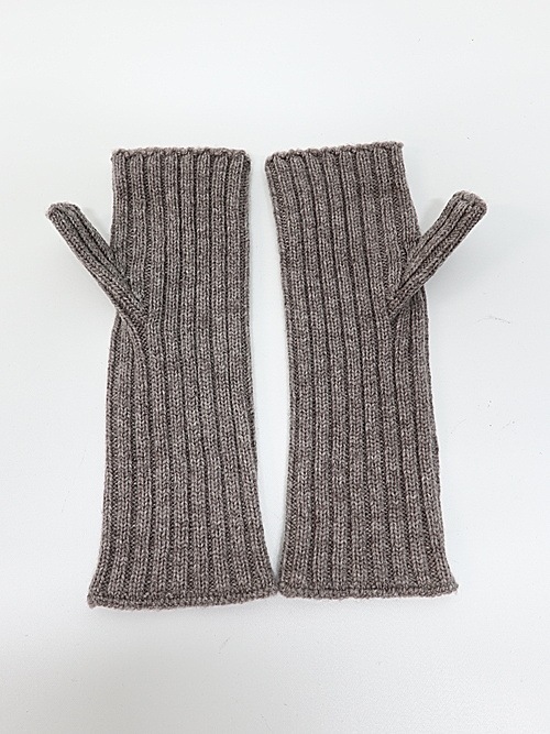Ground Y饦ɥ磻/WASHABLE WOOL FINGERED ARM WARMER/MOCHA