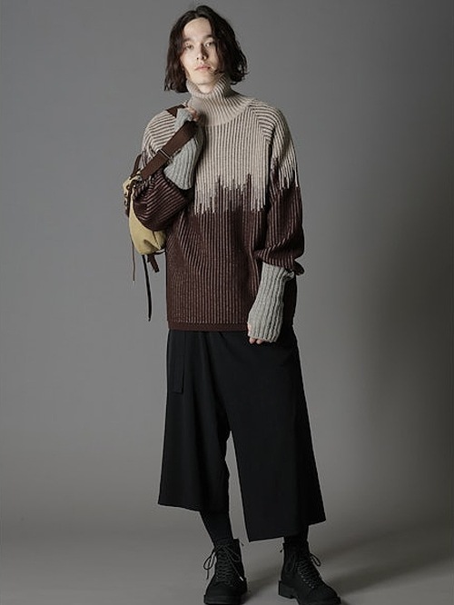 Ground Y饦ɥ磻/WASHABLE WOOL FINGERED ARM WARMER/MOCHA