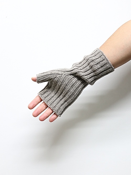 Ground Y饦ɥ磻/WASHABLE WOOL FINGERED ARM WARMER/MOCHA