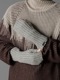 Ground Y饦ɥ磻/WASHABLE WOOL FINGERED ARM WARMER/MOCHA