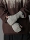 Ground Y饦ɥ磻/WASHABLE WOOL FINGERED ARM WARMER/MOCHA