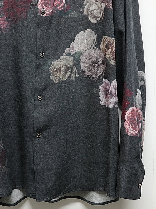 LAD MUSICIAN����å� �ߥ塼�������/T/B BASKET OF ROSES BIG SHIRT/GRAY