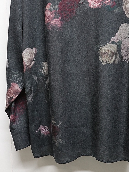 LAD MUSICIAN����å� �ߥ塼�������/T/B BASKET OF ROSES BIG SHIRT/GRAY