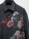 LAD MUSICIAN����å� �ߥ塼�������/T/B BASKET OF ROSES BIG SHIRT/GRAY
