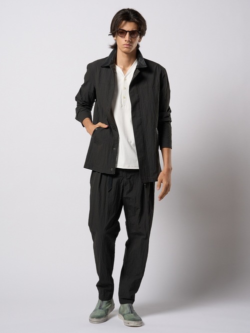 (ͽ���ʡ�2��3������ͽ��/wjk�����֥른��������/zip coverall jacket/charcoal black