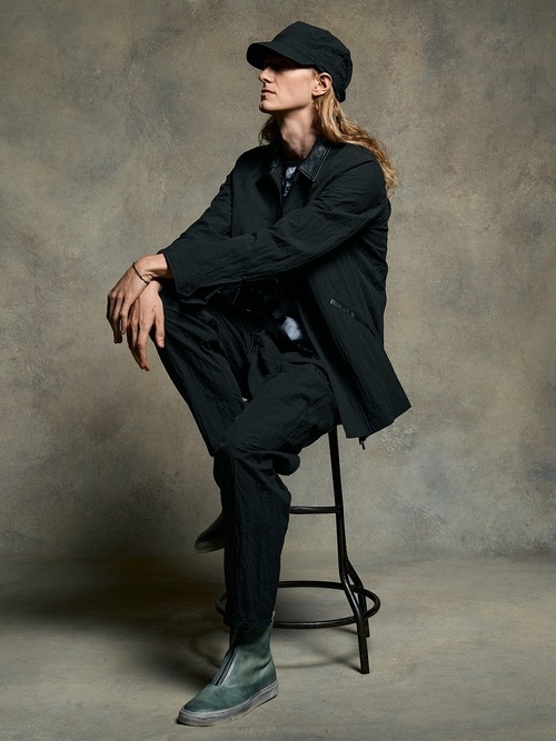 (ͽ���ʡ�2��3������ͽ��/wjk�����֥른��������/zip coverall jacket/charcoal black