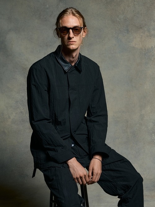 (ͽ���ʡ�2��3������ͽ��/wjk�����֥른��������/zip coverall jacket/charcoal black