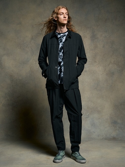 (ͽ���ʡ�2��3������ͽ��/wjk�����֥른��������/zip coverall jacket/charcoal black