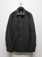wjk�����֥른��������/zip coverall jacket/charcoal black