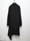 Ground Y�����饦��ɥ磻/TA/PE CREPE DE CHINE POCKET BAGS BIG SHIRT TYPE2/BLACK