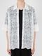 LAD MUSICIAN����å� �ߥ塼�������/TULLE EMBROIDERY LACE SS SH/WHITE
