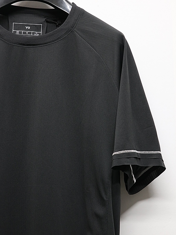 Y-3���磻���꡼/M GFX RUN SS TEE/BLACK