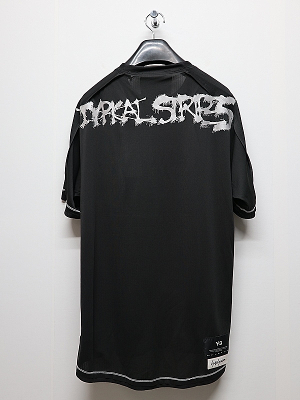 Y-3���磻���꡼/M GFX RUN SS TEE/BLACK