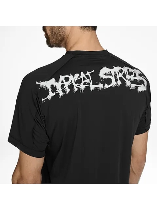 Y-3���磻���꡼/M GFX RUN SS TEE/BLACK