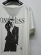 (ͽ���ʡ�7��8������ͽ��/THE ONENESS�������ͥ�/Organic Cotton French Sleeve  Charity T/White