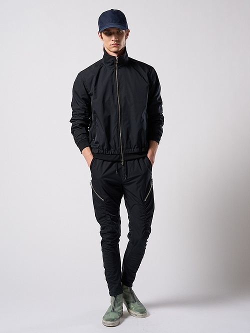 (ͽ���ʡ�9��10������ͽ��/wjk�����֥른��������/puckering banana teck pants/black