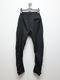 wjk�����֥른��������/puckering banana teck pants/black