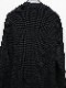Ground Y�����饦��ɥ磻/COTTON KNIT DOUBLE FRONT CARDIGAN/BLK.