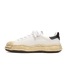Maison MIHARA YASUHIRO/rs - BLAKEY -vintage color dyed original sole canvas Low-Top sneakers/ WHITE.