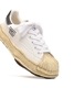 Maison MIHARA YASUHIRO/rs - BLAKEY -vintage color dyed original sole canvas Low-Top sneakers/ WHITE.