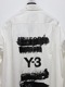 SALE30%OFF/Y-3磻꡼/U GFX LOGO SHIRT/CWHITE