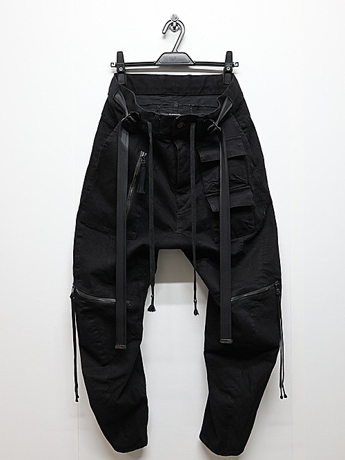 D.HYGEN���ǥ����ϥ�����/���ȥ�å��ǥ˥�֥å���ݥ��åȥ����åץɥѥ��/BLACK.