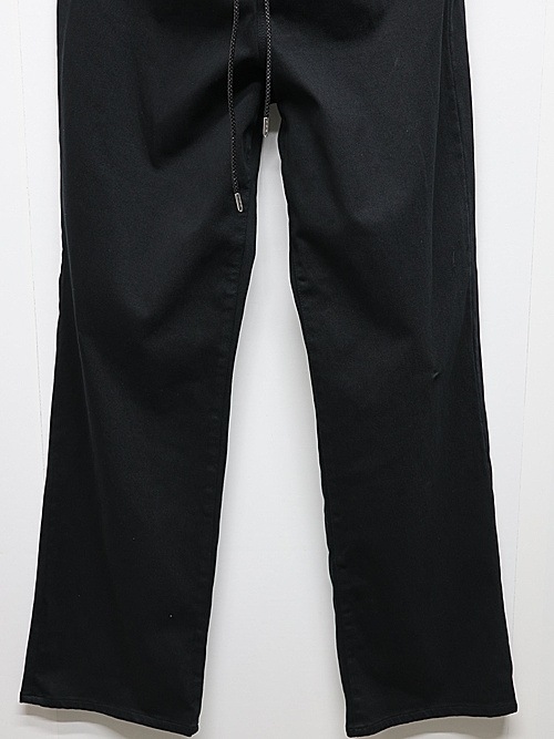 RESOUND CLOTHING���ꥵ����ɥ���������/regular taperd KING DENIM JERSEY/BLACK