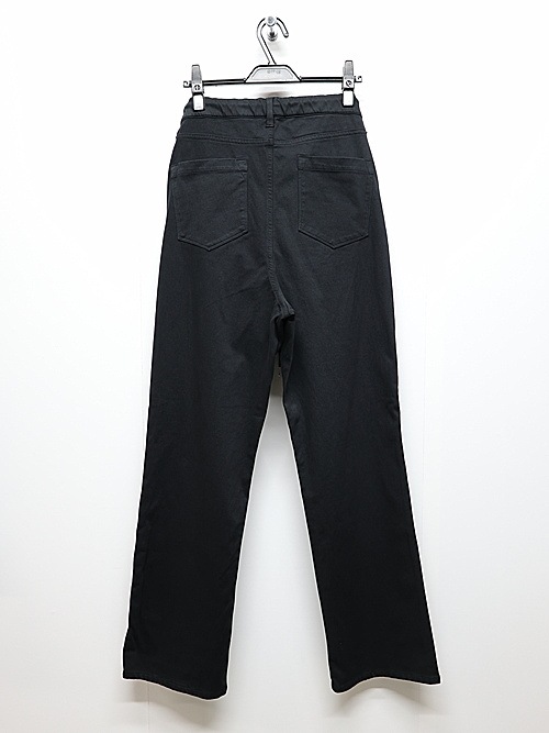 RESOUND CLOTHING���ꥵ����ɥ���������/regular taperd KING DENIM JERSEY/BLACK