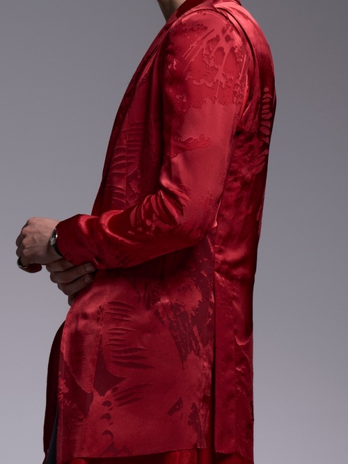 (ͽ���ʡ�7��8������ͽ��/kiryuyrik������奦����奦/Sahadow Butterfly Opal Layered Jacket/Red