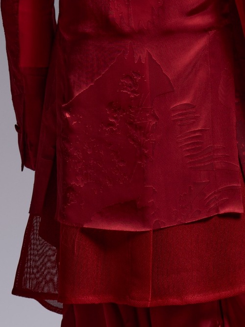 (ͽ���ʡ�7��8������ͽ��/kiryuyrik������奦����奦/Sahadow Butterfly Opal Layered Jacket/Red