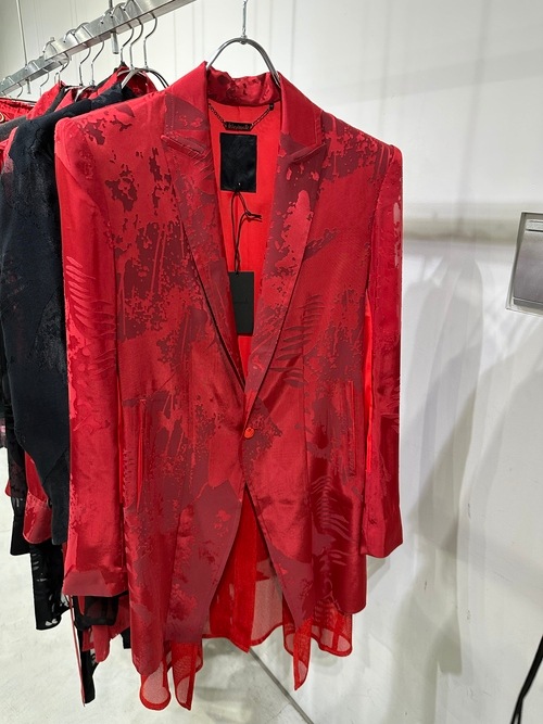 (ͽ���ʡ�7��8������ͽ��/kiryuyrik������奦����奦/Sahadow Butterfly Opal Layered Jacket/Red