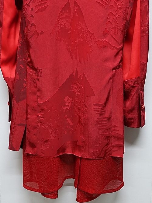 (ͽ���ʡ�7��8������ͽ��/kiryuyrik������奦����奦/Sahadow Butterfly Opal Layered Jacket/Red