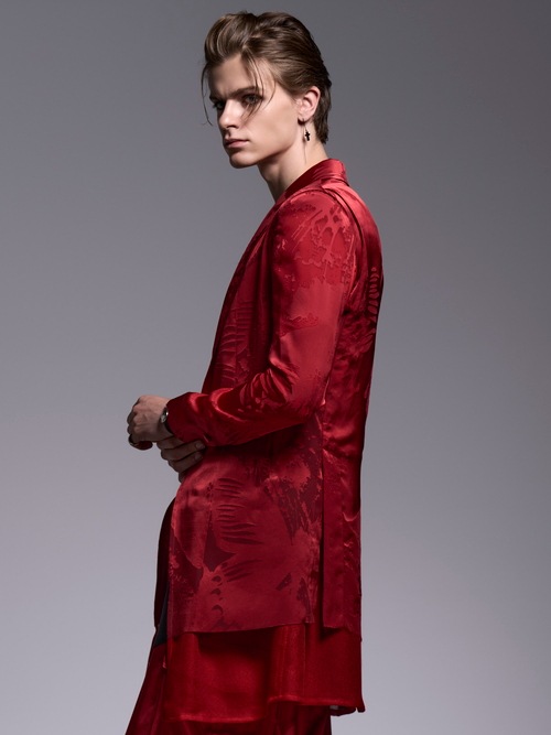 (ͽ���ʡ�7��8������ͽ��/kiryuyrik������奦����奦/Sahadow Butterfly Opal Layered Jacket/Red