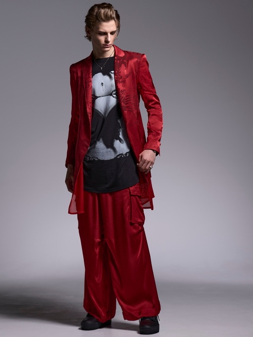 (ͽ���ʡ�7��8������ͽ��/kiryuyrik������奦����奦/Sahadow Butterfly Opal Layered Jacket/Red