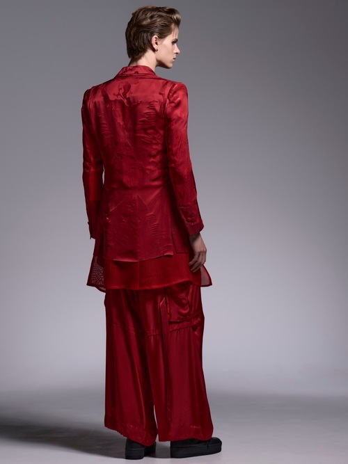 (ͽ���ʡ�7��8������ͽ��/kiryuyrik������奦����奦/Sahadow Butterfly Opal Layered Jacket/Red