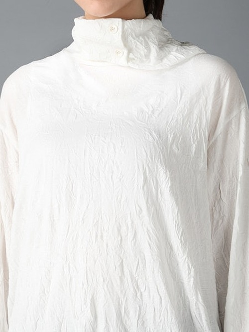 Ground Y�����饦��ɥ磻/CATCH WASHER WRINKLE JERSEY TURTLENECK LONG SLEEVED T-SHIRT/BLACK