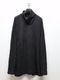 Ground Y�����饦��ɥ磻/CATCH WASHER WRINKLE JERSEY TURTLENECK LONG SLEEVED T-SHIRT/BLACK