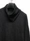Ground Y�����饦��ɥ磻/CATCH WASHER WRINKLE JERSEY TURTLENECK LONG SLEEVED T-SHIRT/BLACK