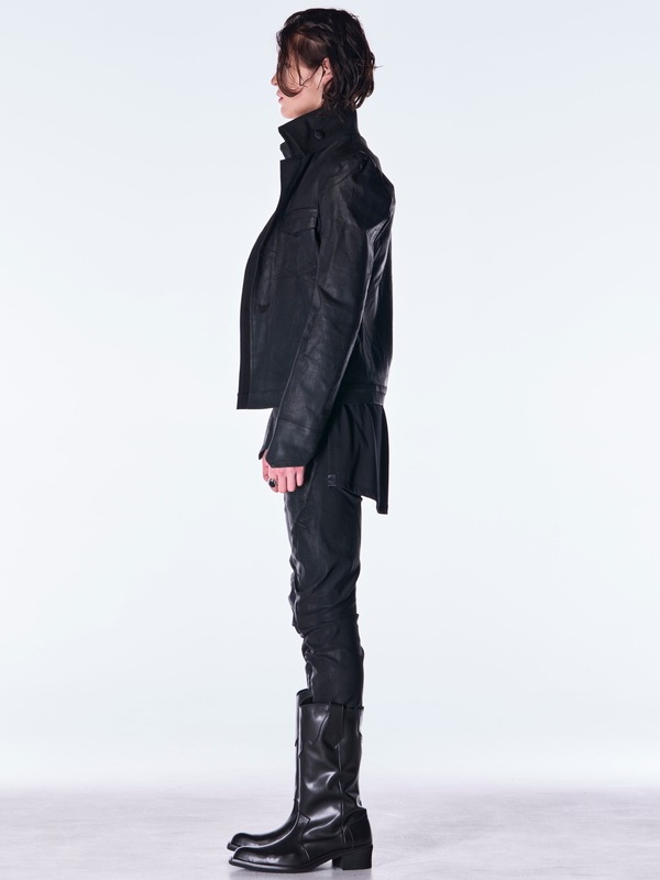(ͽ���ʡ�11������12������ͽ��/kiryuyrik������奦����奦/Denim Napoleon Blouson/Black
