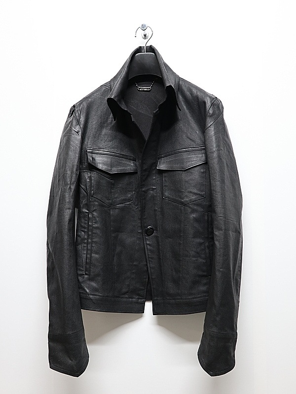 (ͽ���ʡ�11������12������ͽ��/kiryuyrik������奦����奦/Denim Napoleon Blouson/Black