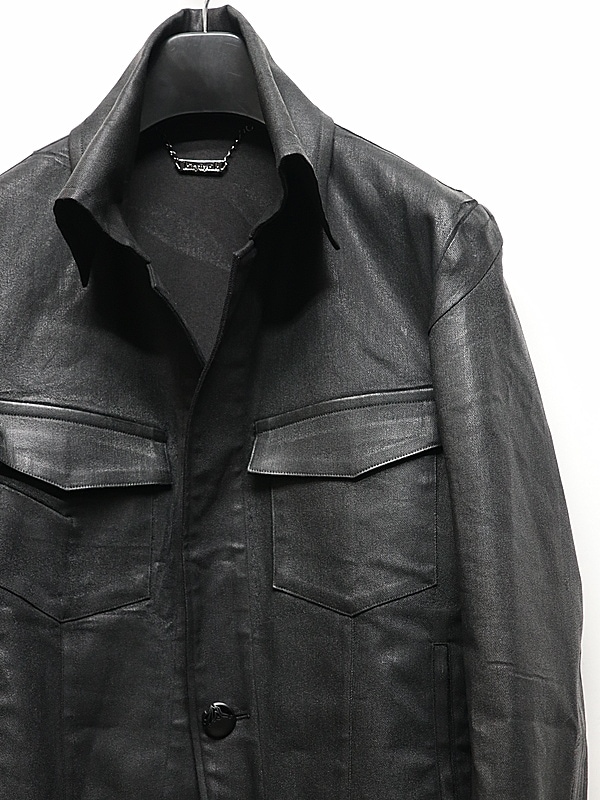 (ͽ���ʡ�11������12������ͽ��/kiryuyrik������奦����奦/Denim Napoleon Blouson/Black