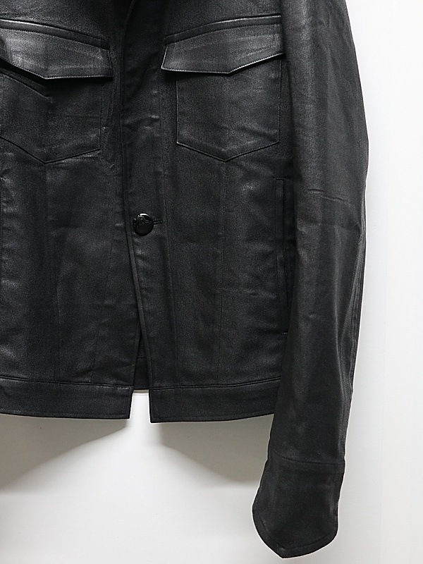 (ͽ���ʡ�11������12������ͽ��/kiryuyrik������奦����奦/Denim Napoleon Blouson/Black