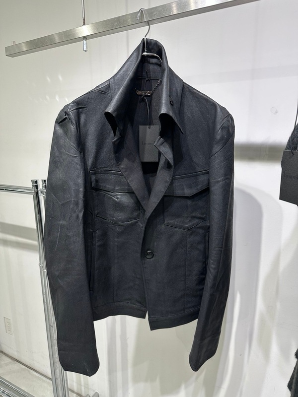 (ͽ���ʡ�11������12������ͽ��/kiryuyrik������奦����奦/Denim Napoleon Blouson/Black