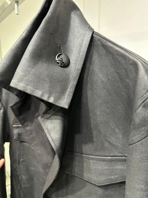 (ͽ���ʡ�11������12������ͽ��/kiryuyrik������奦����奦/Denim Napoleon Blouson/Black