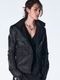 (ͽ���ʡ�11������12������ͽ��/kiryuyrik������奦����奦/Denim Napoleon Blouson/Black