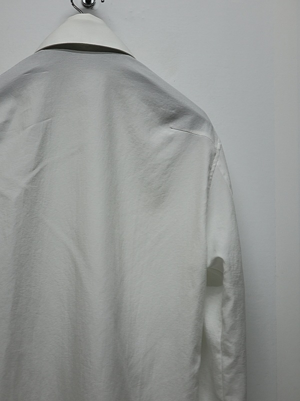 (ͽ���ʡ�5��6������ͽ��/THE ONENESS�������ͥ�/Back Satin W-Cuffs Shirt/White